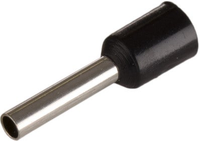 50 UD Puntera Hueca Negra 1.5 / 8mm