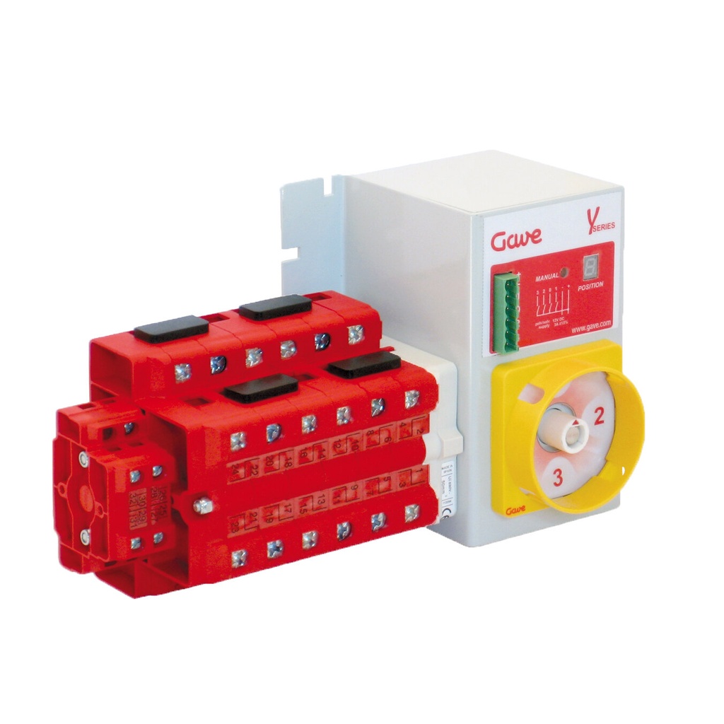 CONMUTADOR MOTOR.MULTIFUE. 3P 63A 12VDC