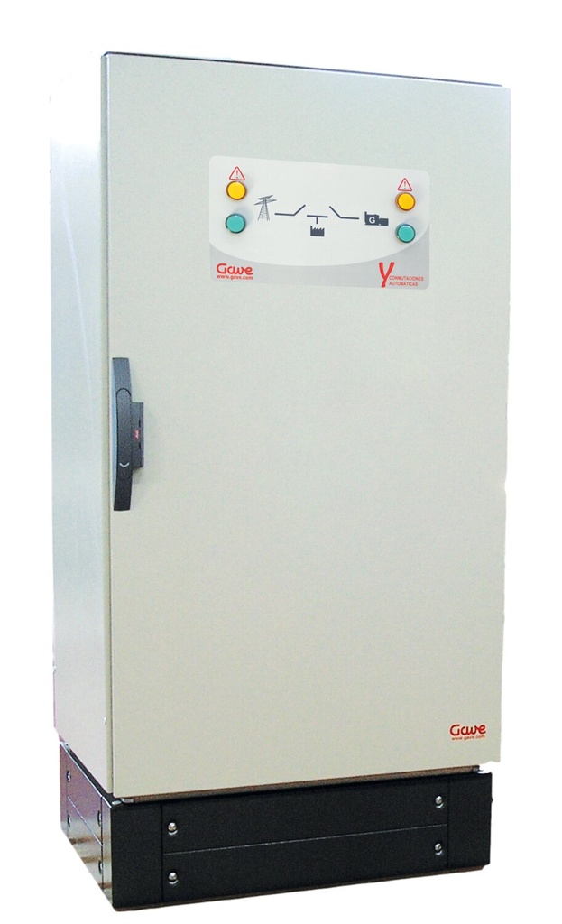 CUADRO CONMUTACION AUTOMATICA  SEÑALIZACIÓN 4P 2500A PROT. SOBRETENSIONES