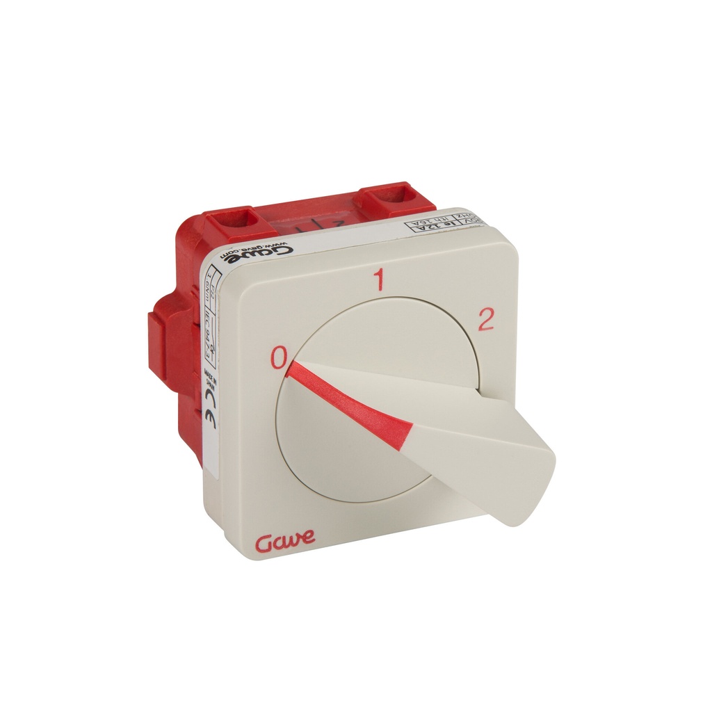 CONMUTADOR  GRUPO 2 SELECTORES 1P.12A.D0