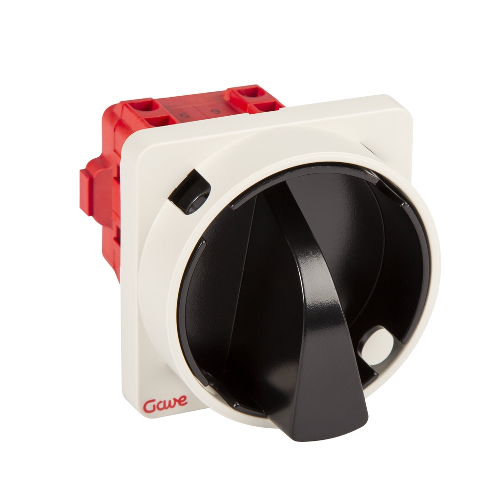 INTERRUPTOR 4P.16A.D0 BLOQUEO CANDADO NEGRO/GRIS