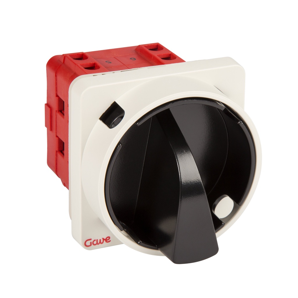 INTERRUPTOR 3P.40A.D1 BLOQUEO CANDADO NEGRO/GRIS