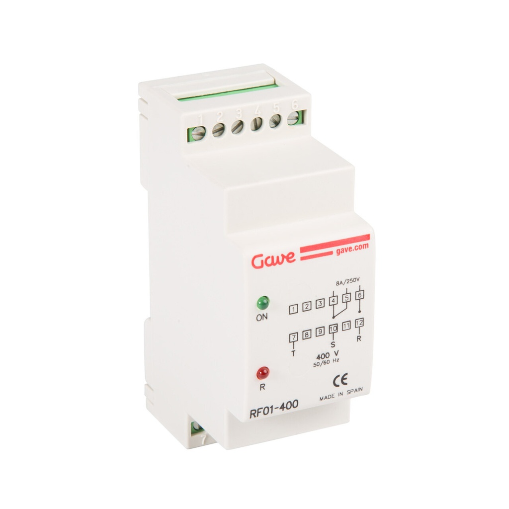 RELE CONTROL SECUENCIA Y FALLO FASE RED 3F-230V