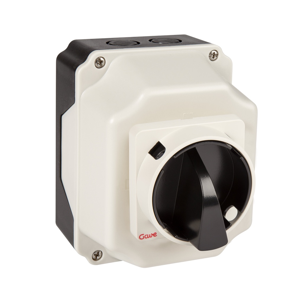 INTERRUPTOR 3P.16A. EN CAJA IP65