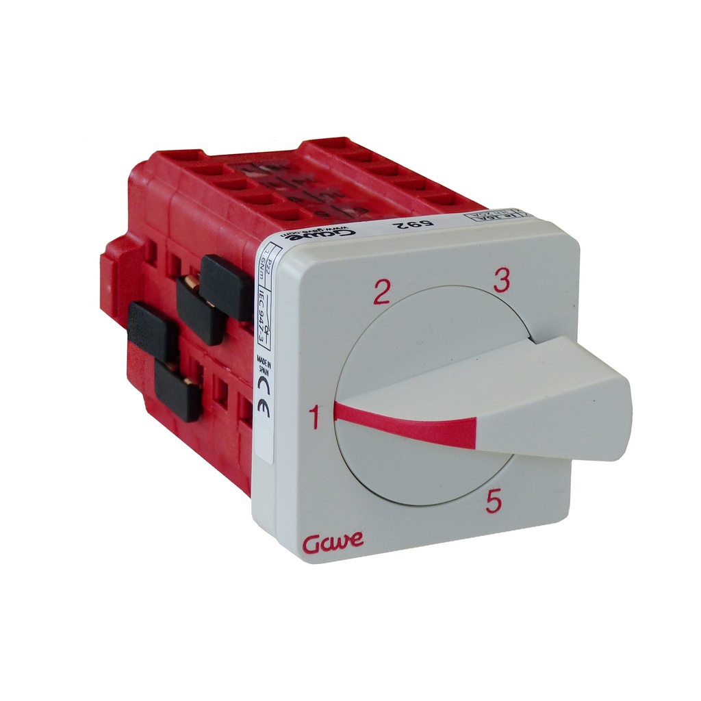 CONMUTADOR  SIN 0 2P 5 POS.16A.D0