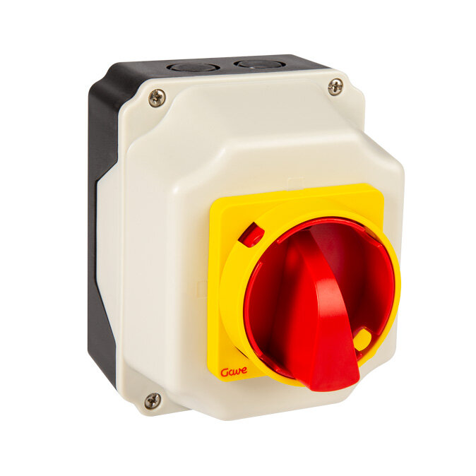 INTERRUPTOR 4P.16A. EN CAJA IP65