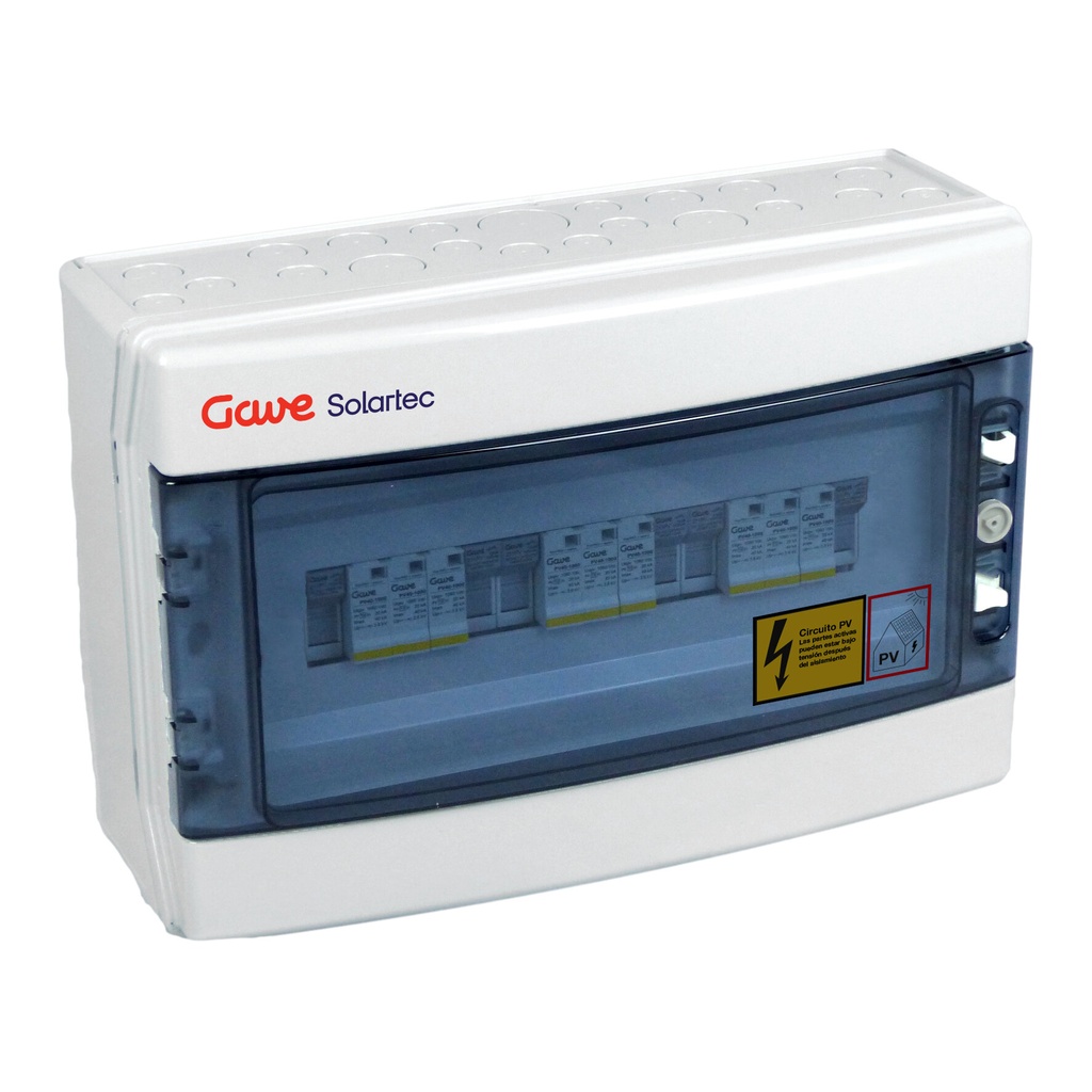 CAJA DE PROTECCIÓN MODULAR 1STRING 1000V FUS12A 3MPPT