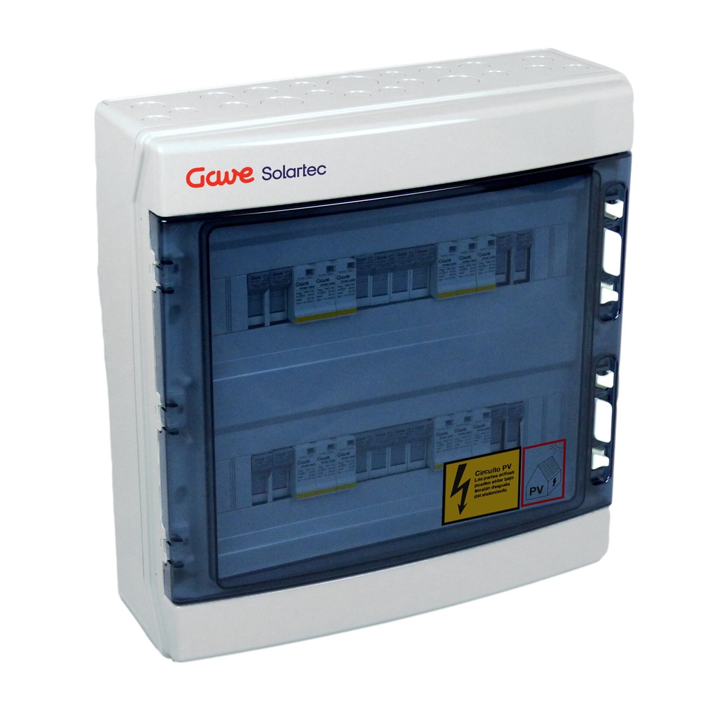 CAJA MOD.2STR.1000V FUS12A 4MPPT SALIDAS INDIVIDUALES