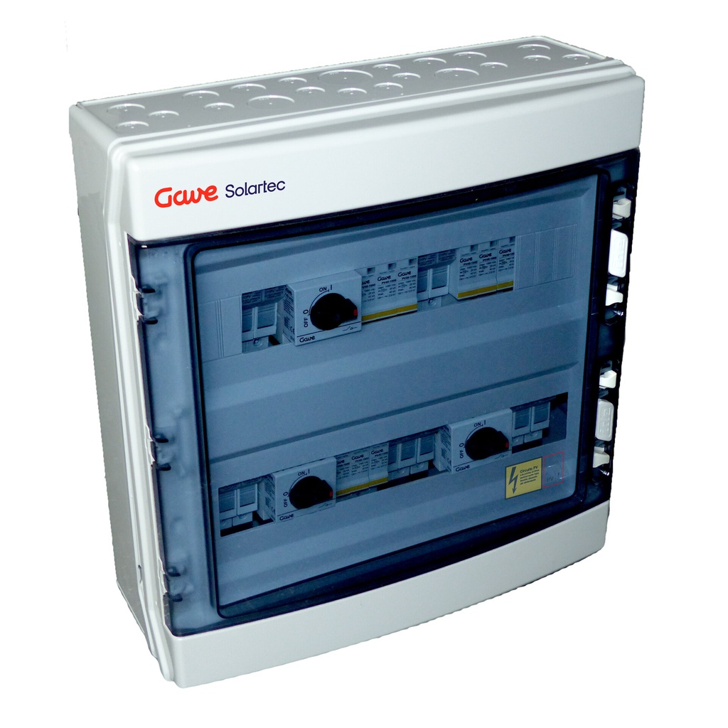 CAJA MOD.2STR.1000V 25A FUS12A 3MPPT SALIDAS INDIVIDUALES