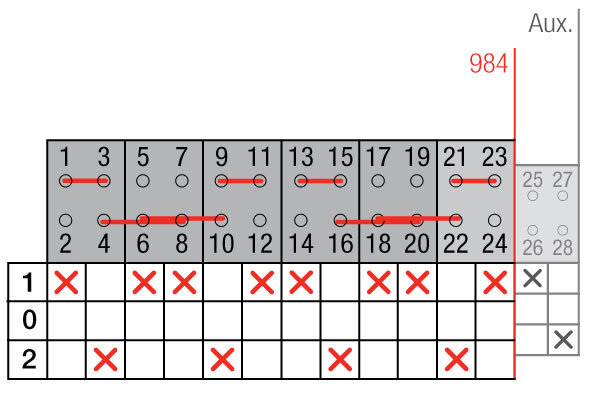 CONMUTADOR  BYPASS LD 4P+8P 160A +CA