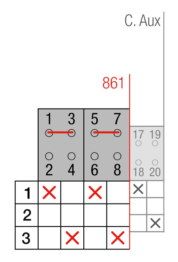 CONMUTADOR  MOTORIZADO ENTRADA INFERIOR 1-0-2 3P 160A. 12V DC